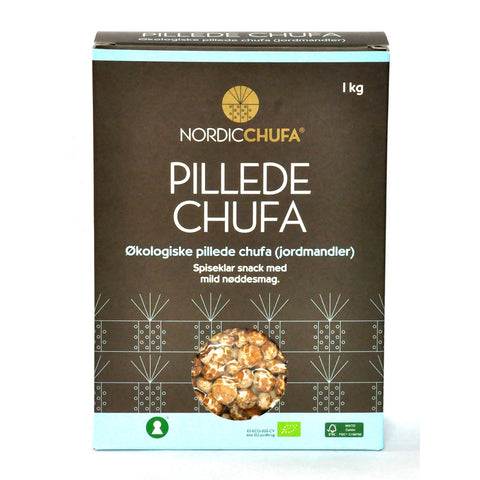 Økologiske pillede chufaknolde 1 kg